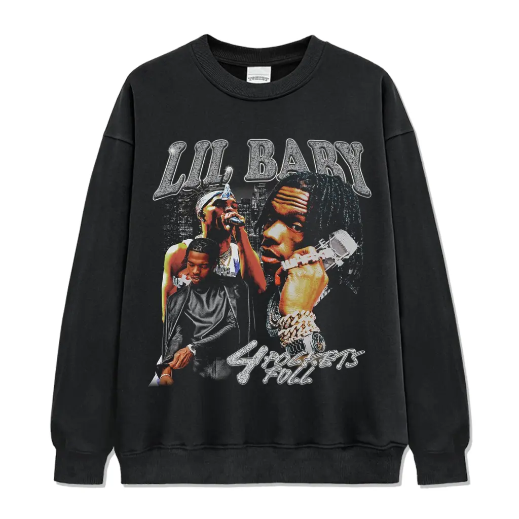 4 Pockets Full By Lil Baby Sweatshirt