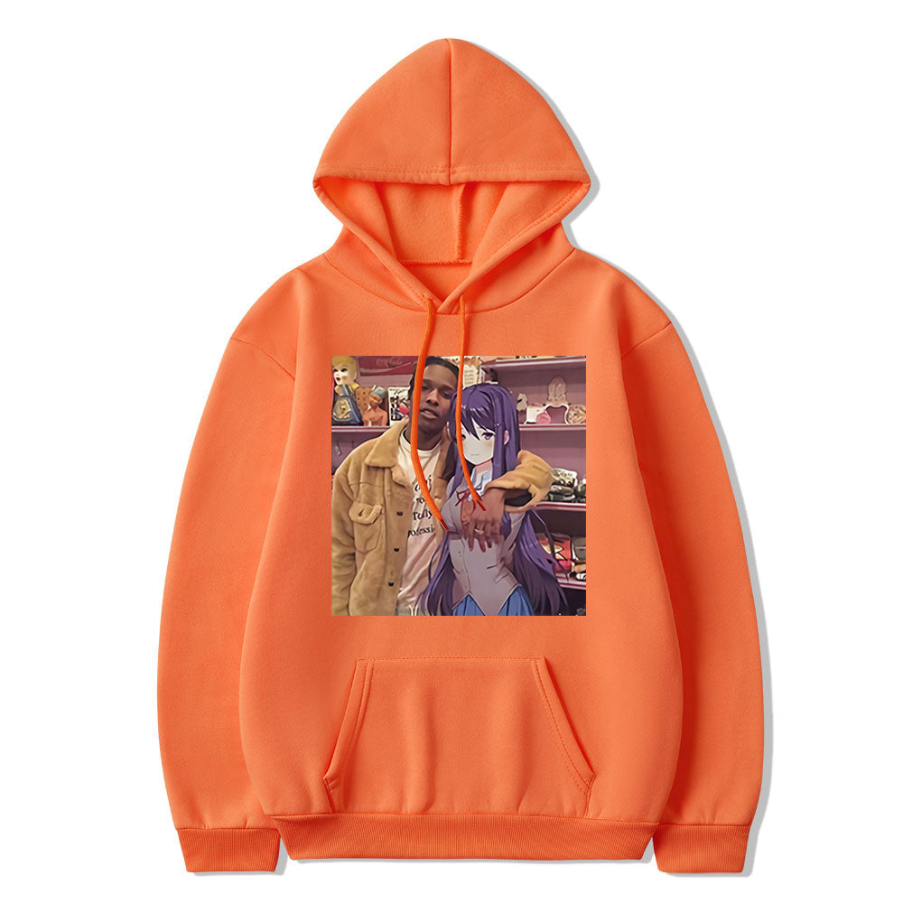 ASAP Rocky Anime Darling In The Franxx Zero Hoodies Streetwear Unisex - 6ixmerchandise