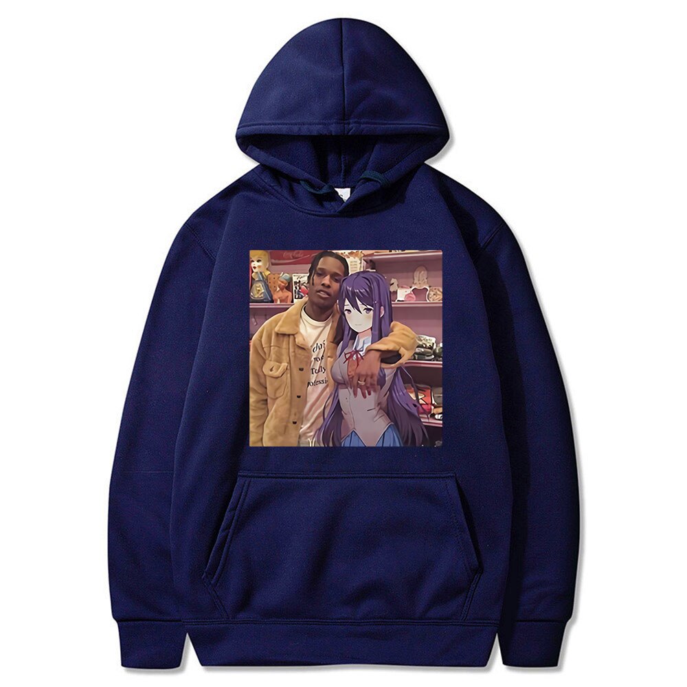 ASAP Rocky Anime Darling In The Franxx Zero Hoodies Streetwear Unisex - 6ixmerchandise