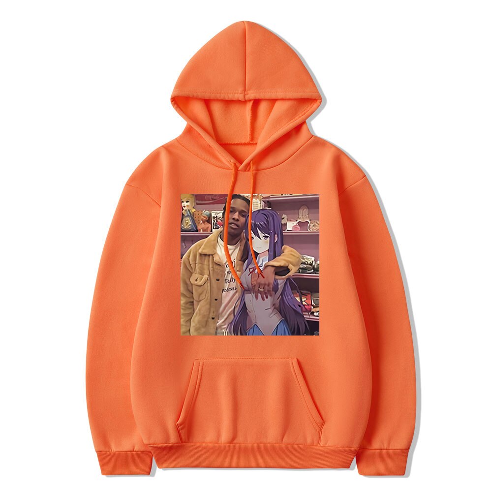 ASAP Rocky Anime Darling In The Franxx Zero Hoodies Streetwear Unisex - 6ixmerchandise