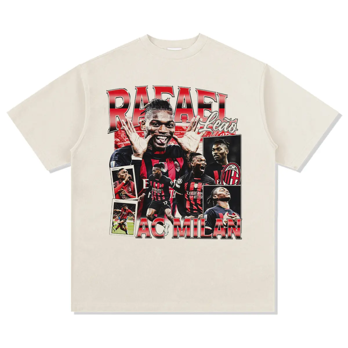 Ac Milan By Rafael Leão Tee - view 5