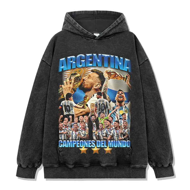 Argentina "Campeones Del Mundo" Hoodie - view 2