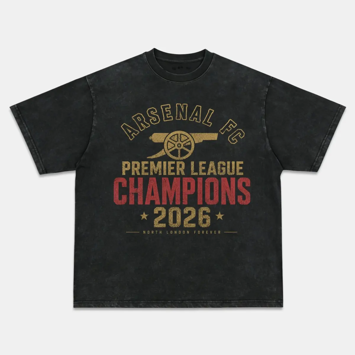 Arsenal FC 'North London Forever' Vintage Football Graphic Tee — product image 2