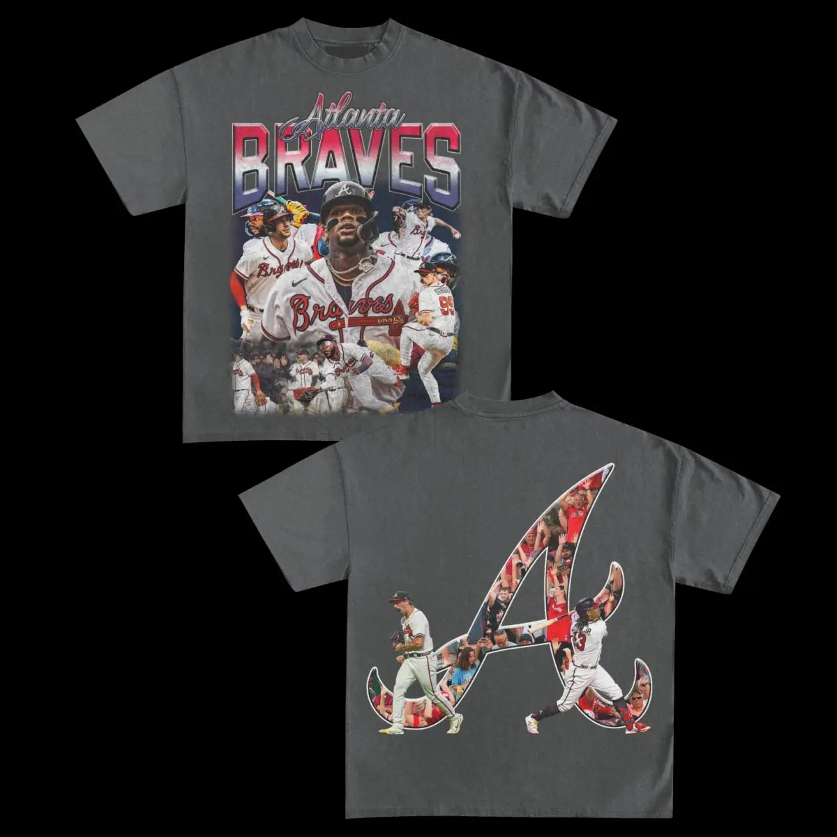 Atlanta Braves Back design TEE - view 4