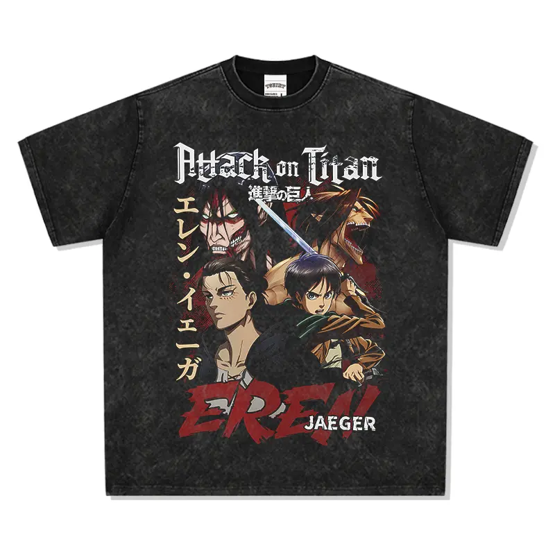 Attack on Titan Eren Jaeger  "Anime" TEE - view 2