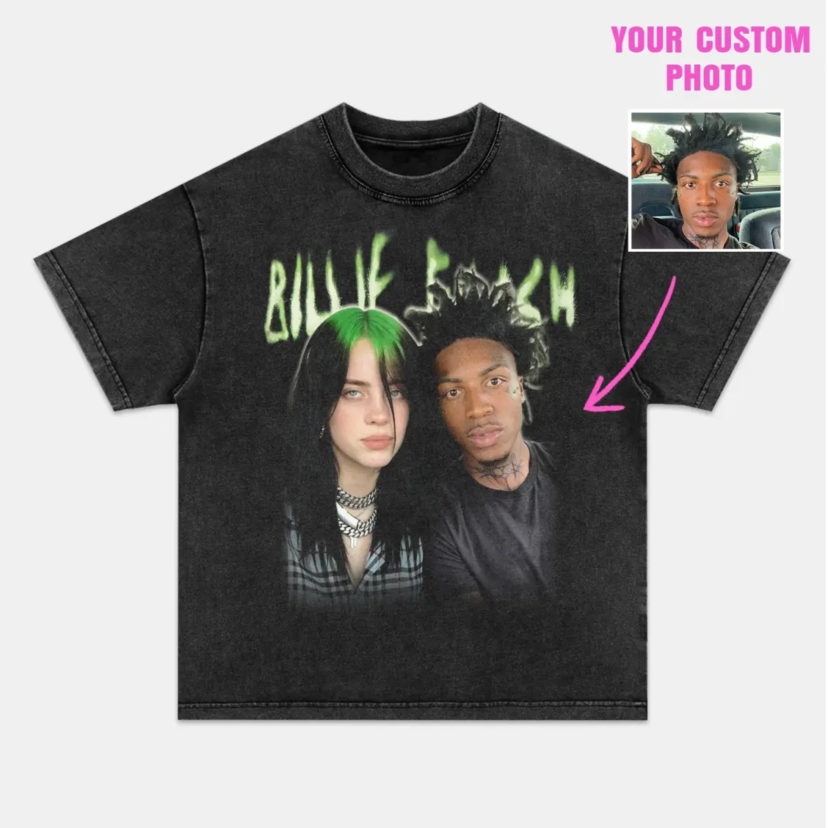 Billie Eilish 'Hit Me Hard and Soft' Vintage Graphic Tee — product image 2