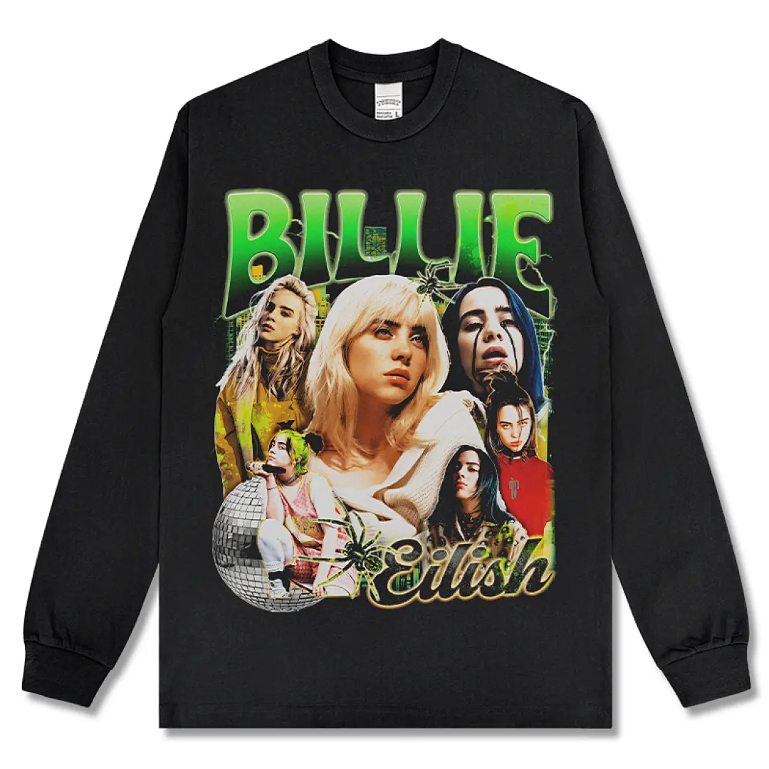 Billie Eilish Sweatshirt - Black