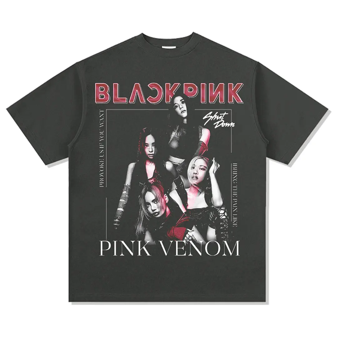 BLACKPINK Tee - Charcoal