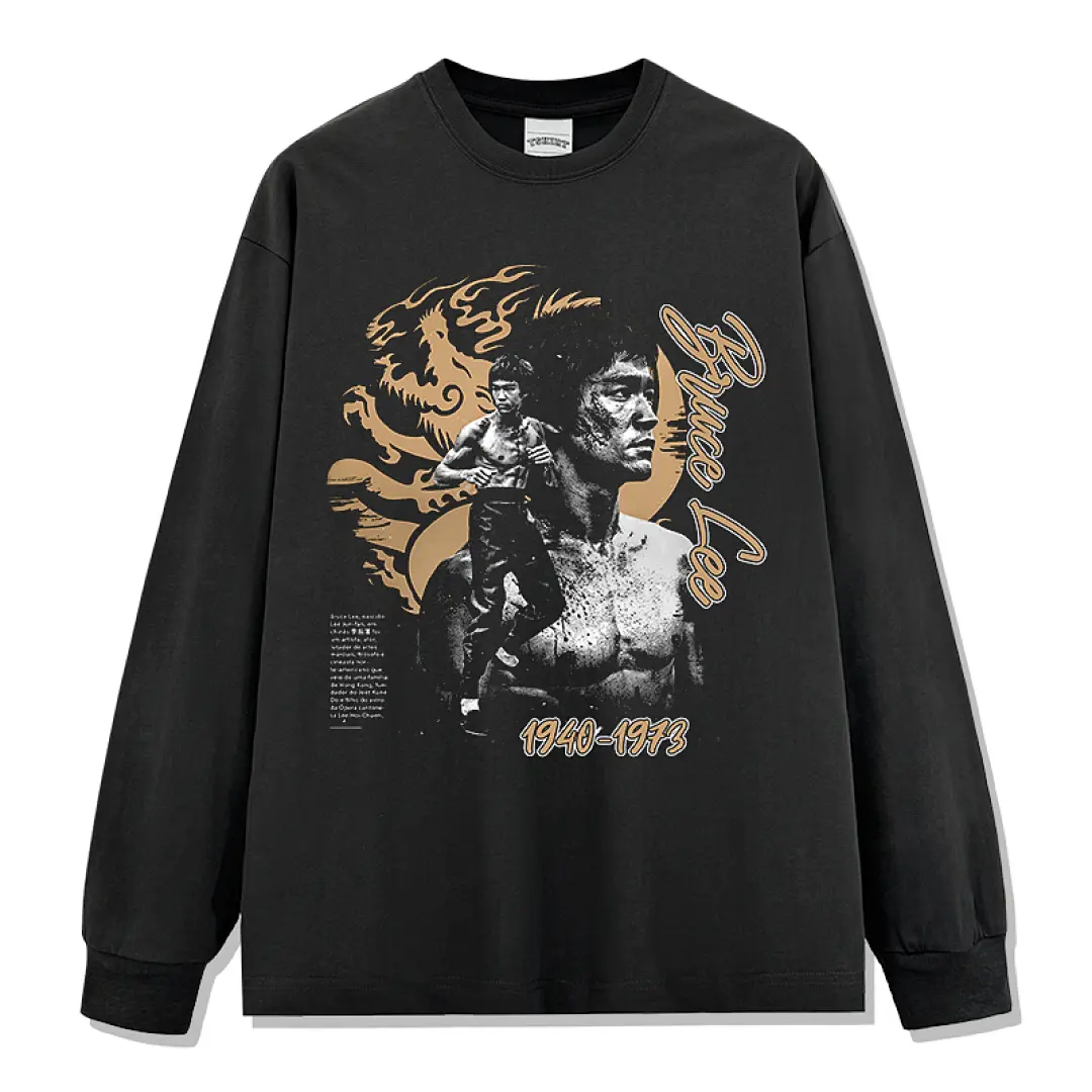 Bruce Lee Sweatshirt - Black