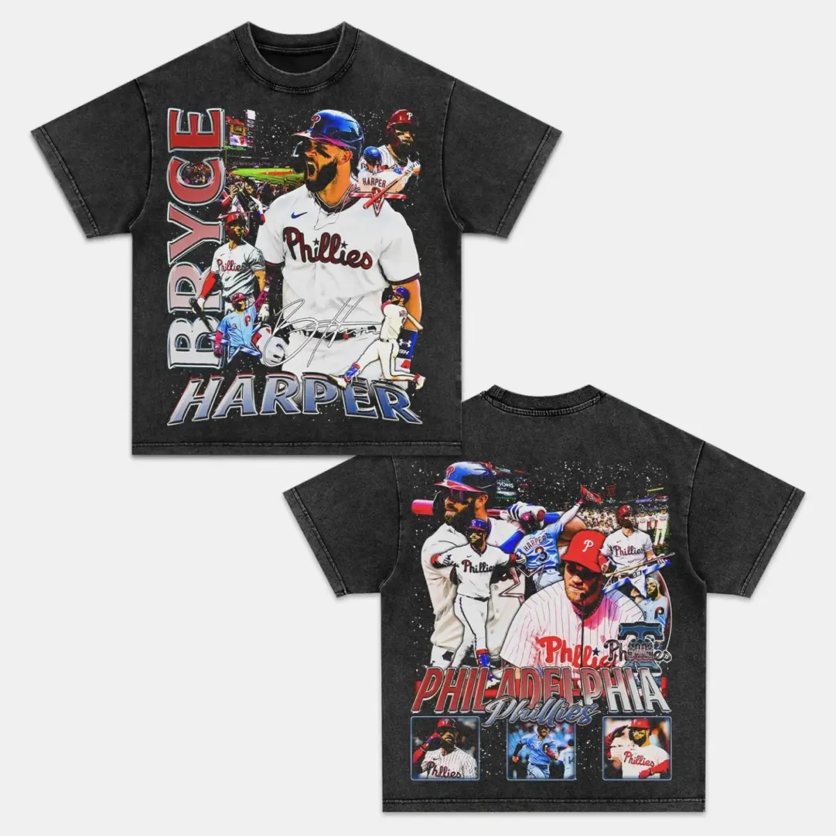 Bryce Harper Back Design TEE - view 3