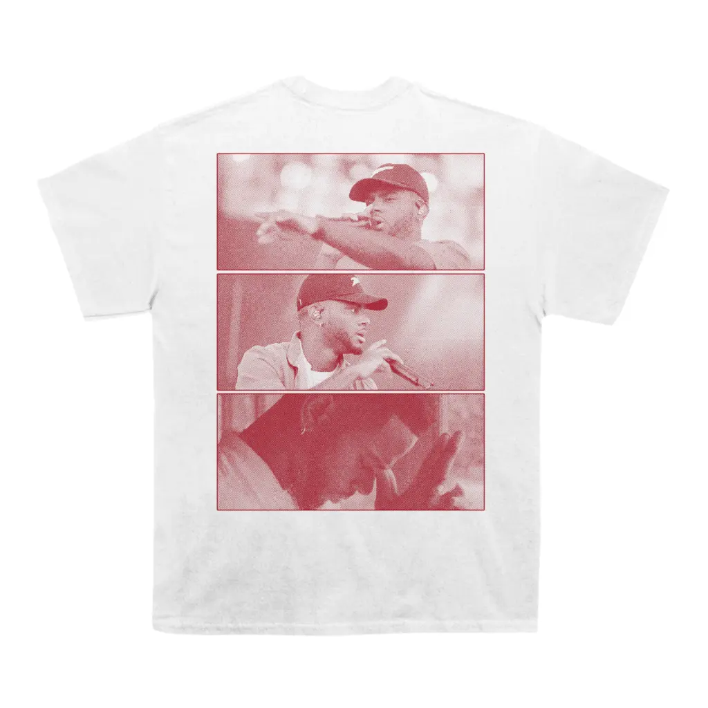 Bryson Tiller "Trapsoul Trio" Back Design TEE