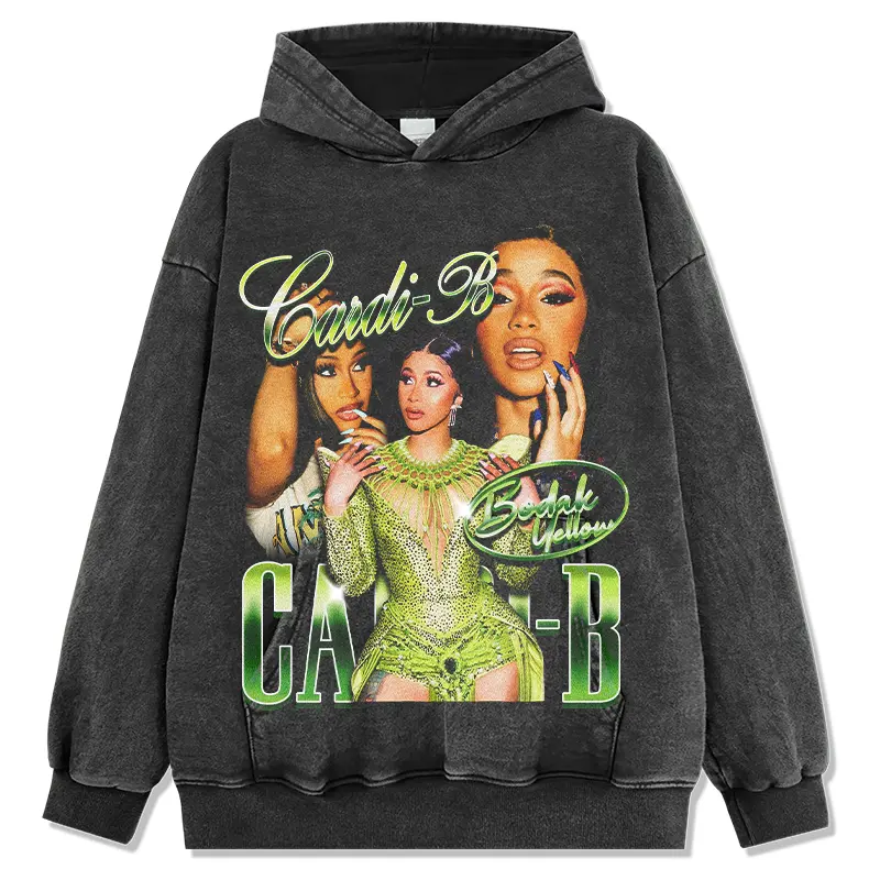 CARDI-B "BODAK YELLOW" HOODIE 2024