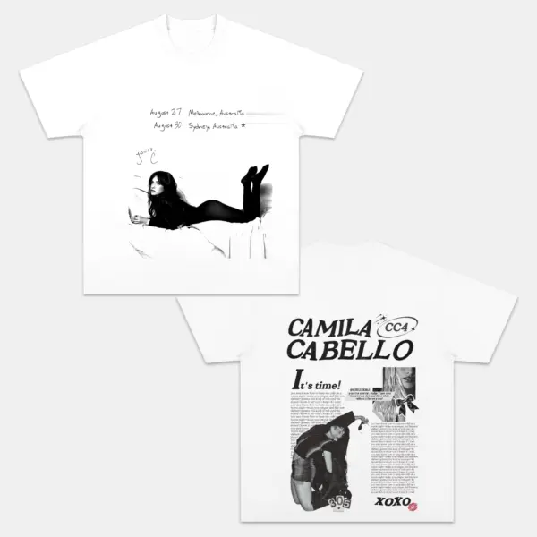 Camila Cabello Vintage Pop Star Graphic Tee