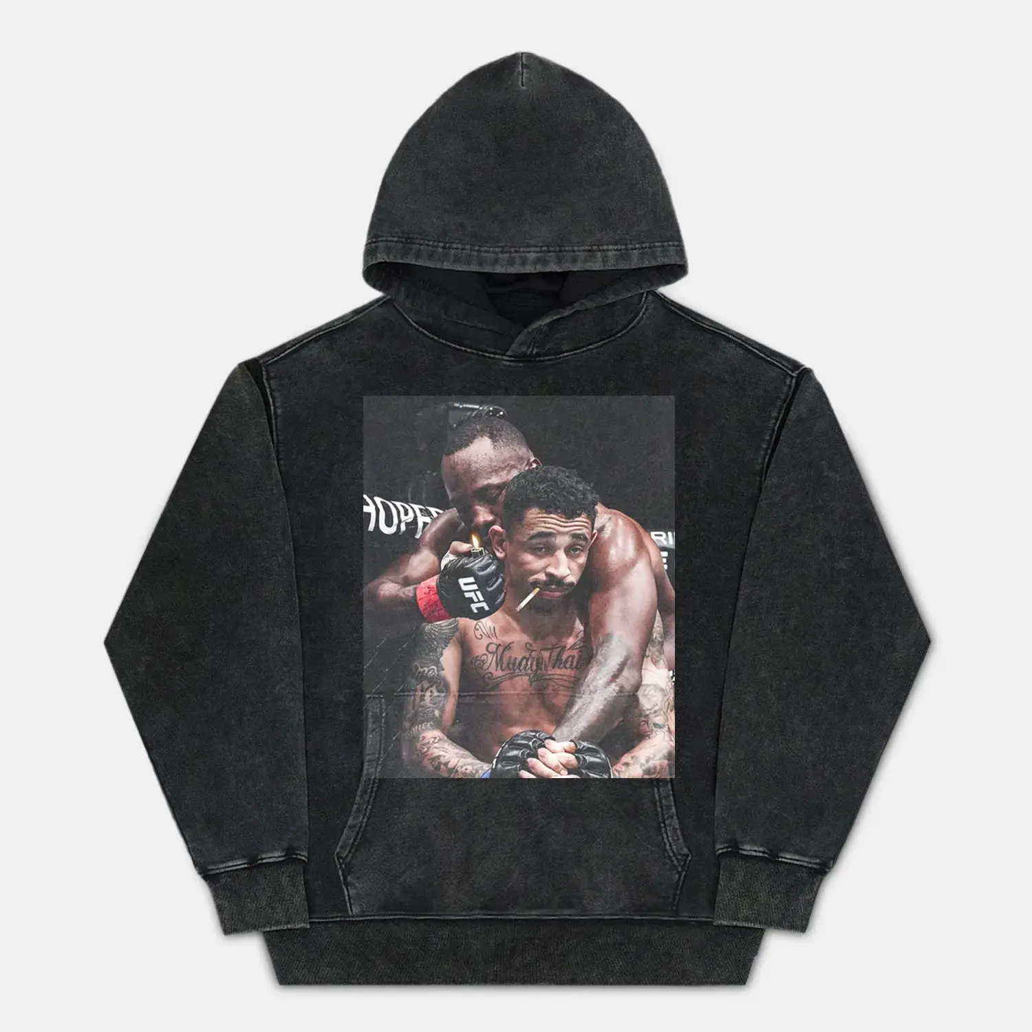 Carlos Prates vs Leon Edwards UFC Fight Night Graphic Hoodie