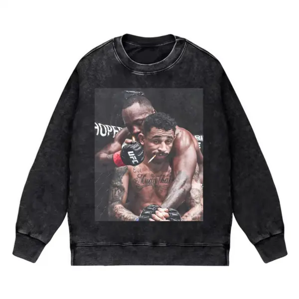 Carlos Prates vs Leon Edwards UFC Fight Night Graphic Sweatshirt
