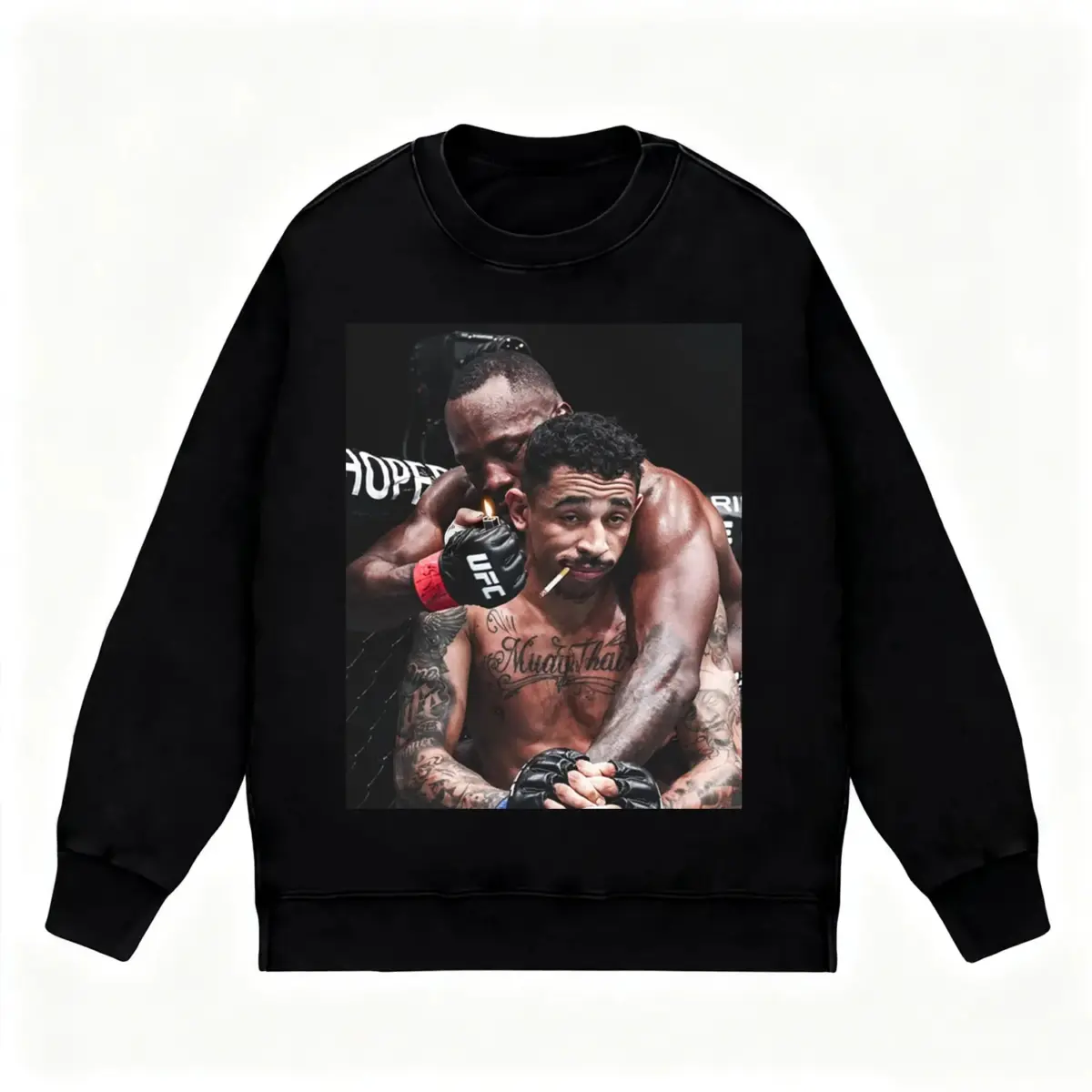 Carlos Prates vs Leon Edwards UFC Fight Night Graphic Sweatshirt — product image 2