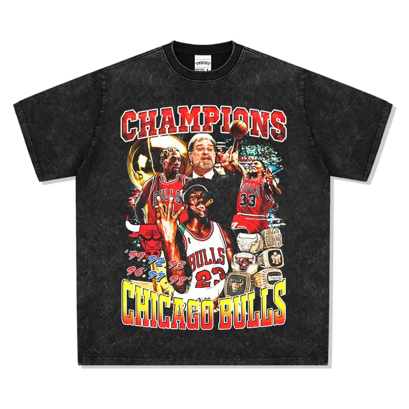 Champions Chicago Bulls TEE NBA - view 3