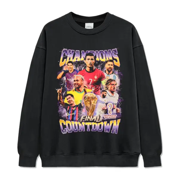 Champions Final Countdown Fifa World Cup Qatar 2022 Sweatshirt