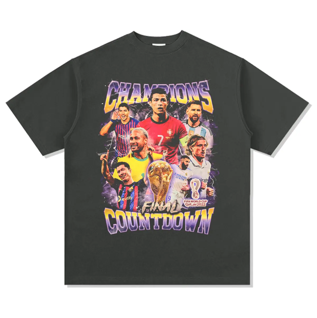 Champions Final Countdown Fifa World Cup Qatar 2022 TEE - view 2