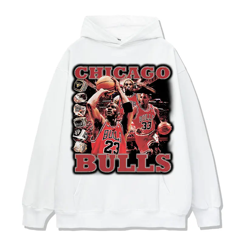 Chicago Bulls HOODIE NBA 2024 - view 3