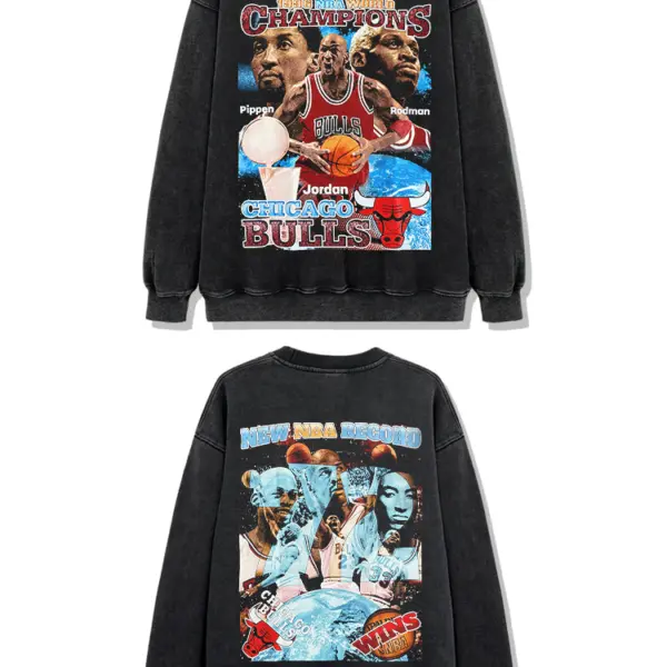 Chicago Bulls Sweatshirt NBA 2024