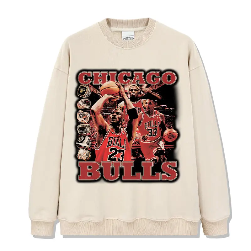 Chicago Bulls Sweatshirt NBA 2024 - view 4