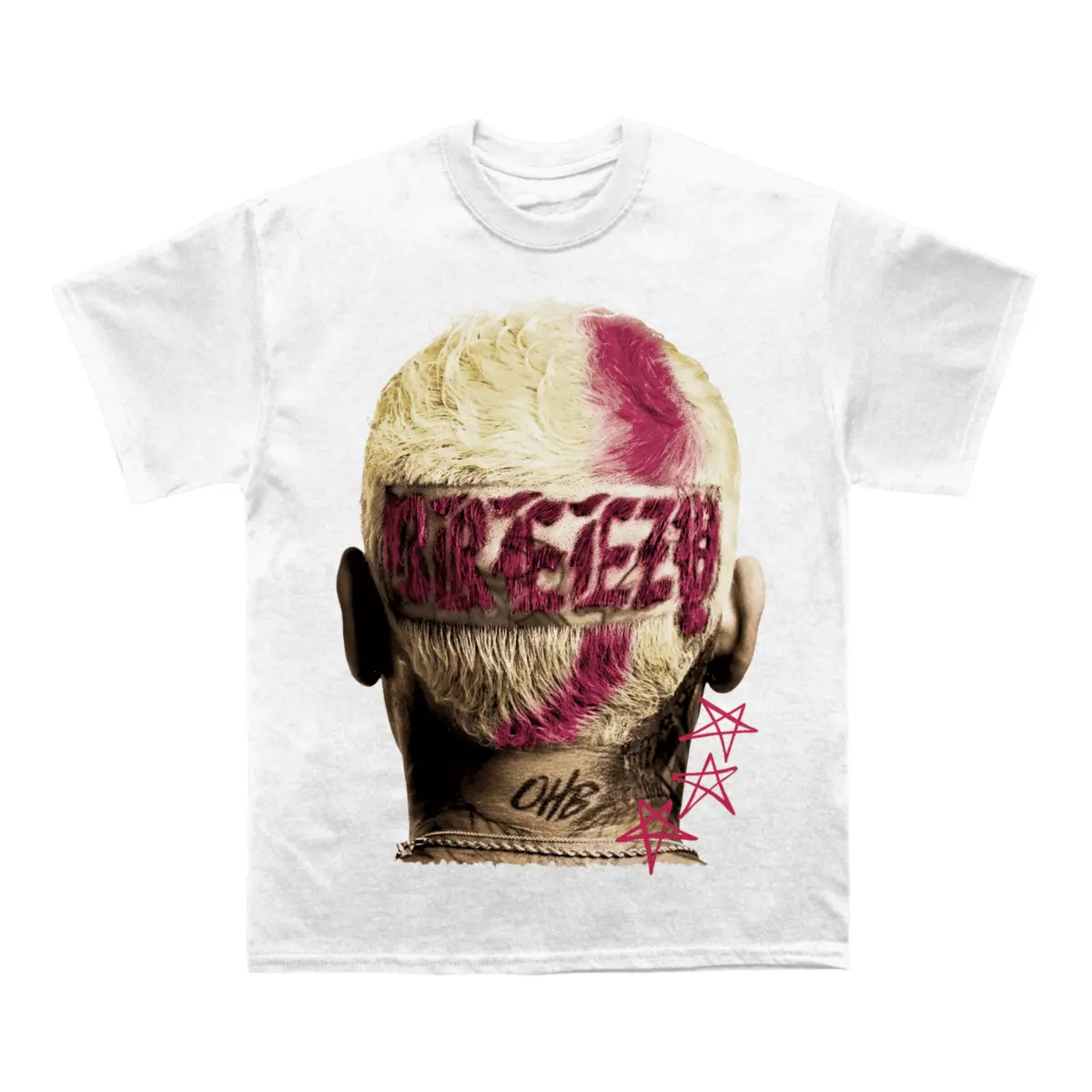 Chris Brown "Breezy Bowl" Back Design Graphic TEE - view 2