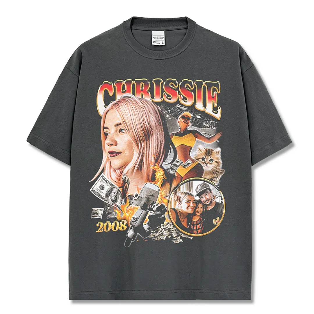 Chrissie Tee - Charcoal