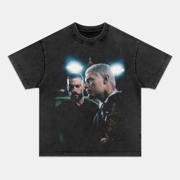 Cody Rhodes & Roman Reigns Vintage Heavyweight Graphic Tee