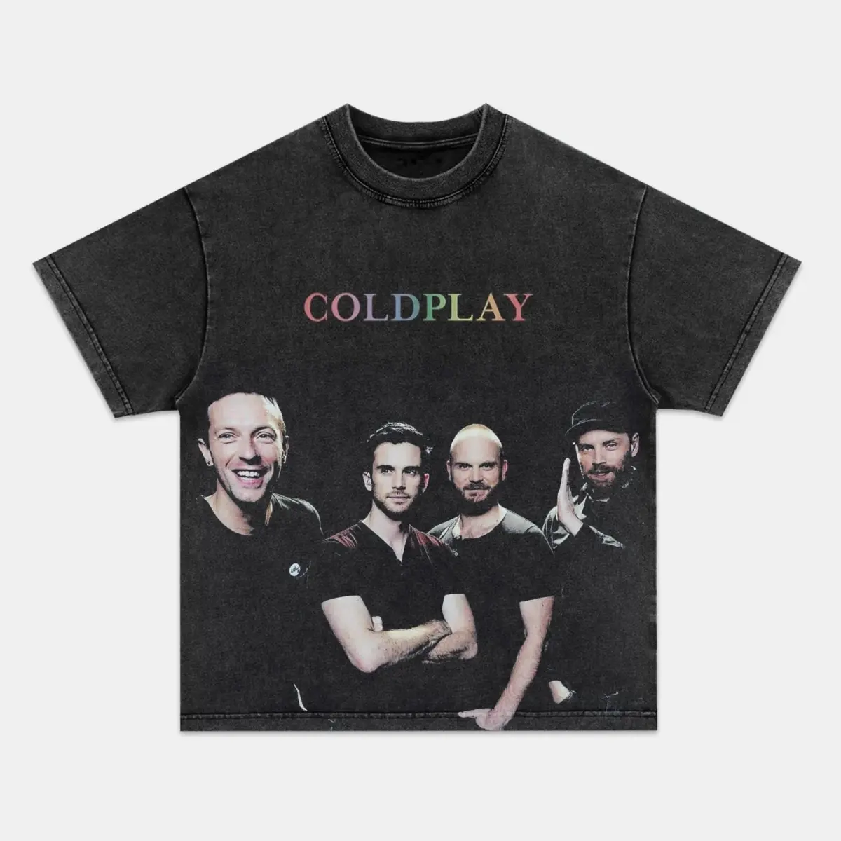 Coldplay 'Viva La Vida' World Tour Vintage Graphic Tee — product image 2