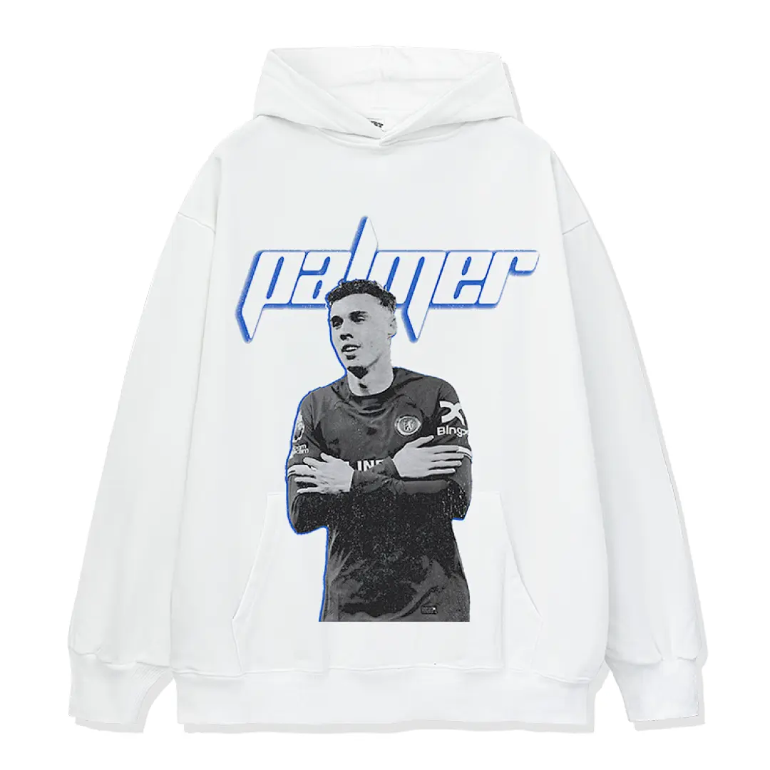 Cole Palmer Hoodie - White