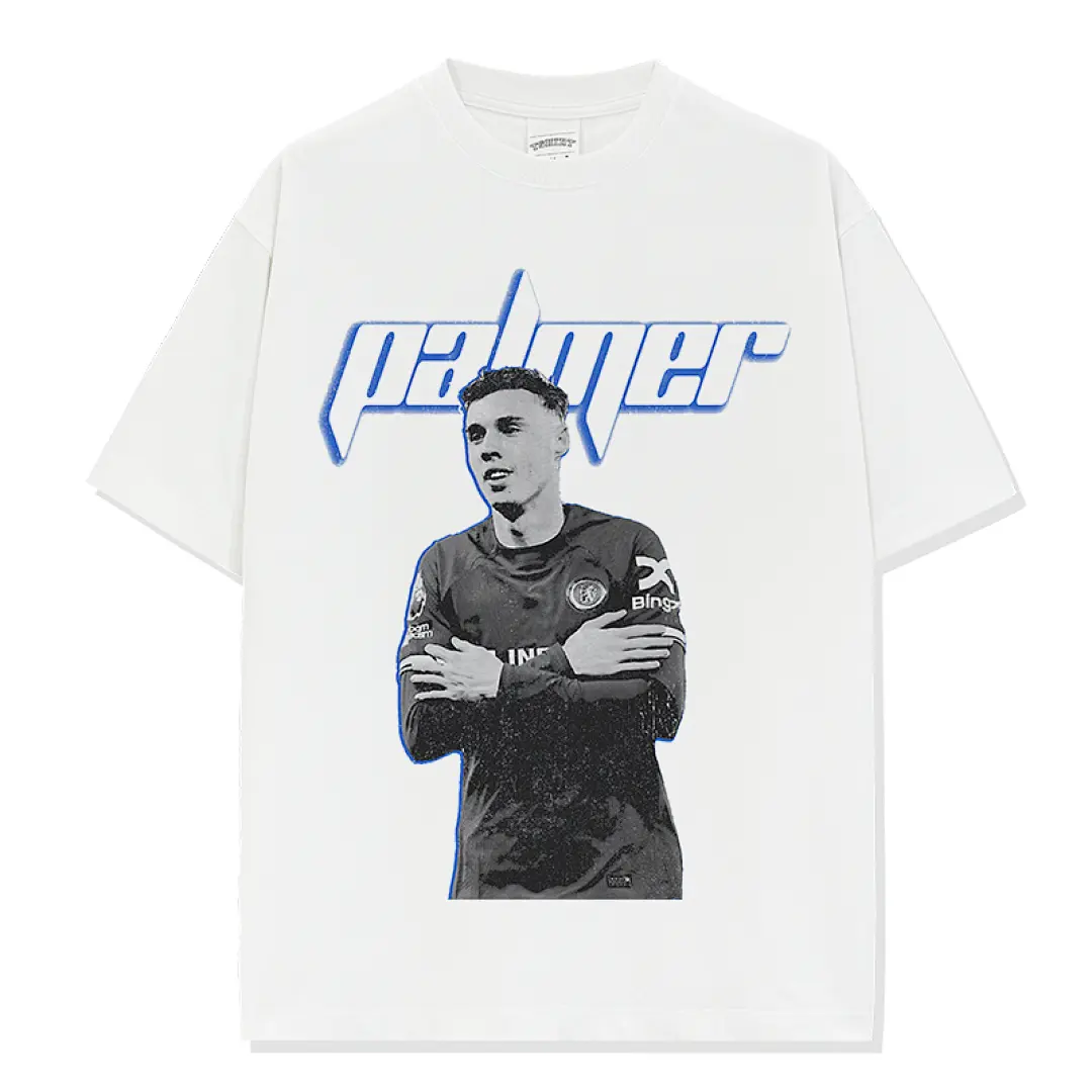 Cole Palmer Tee - White