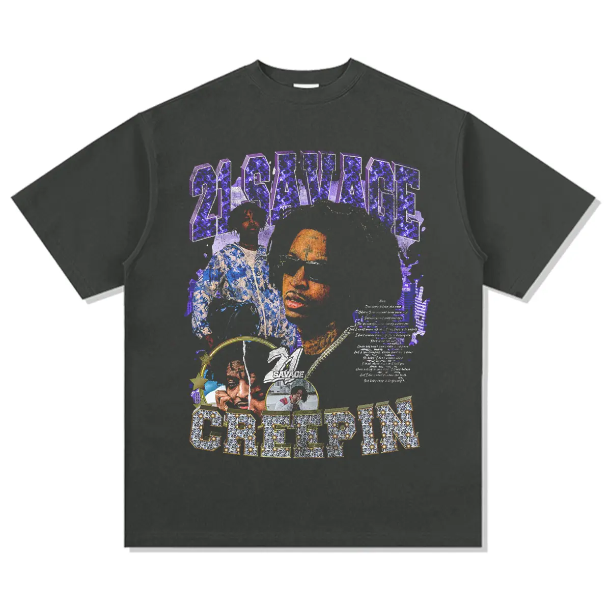 Creepin By 21 Savage Tee - view 2