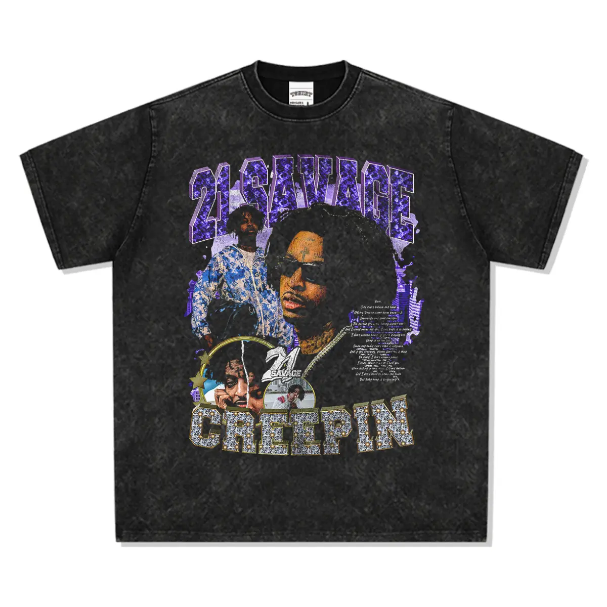Creepin By 21 Savage Tee - view 3