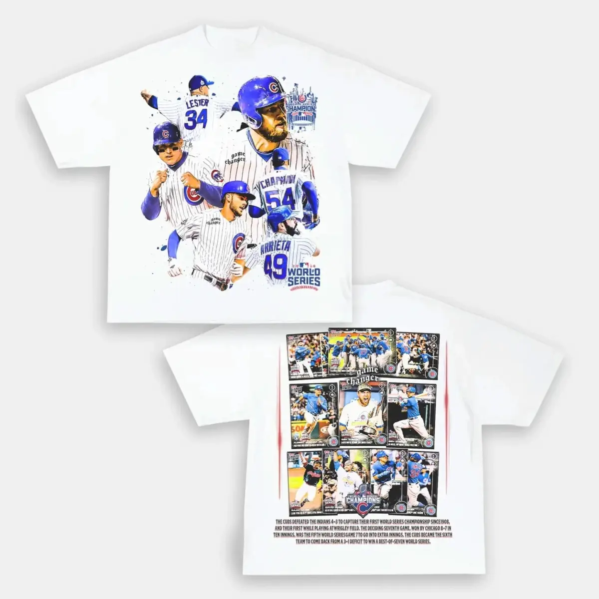 Cubs Back Design TEE - view 2
