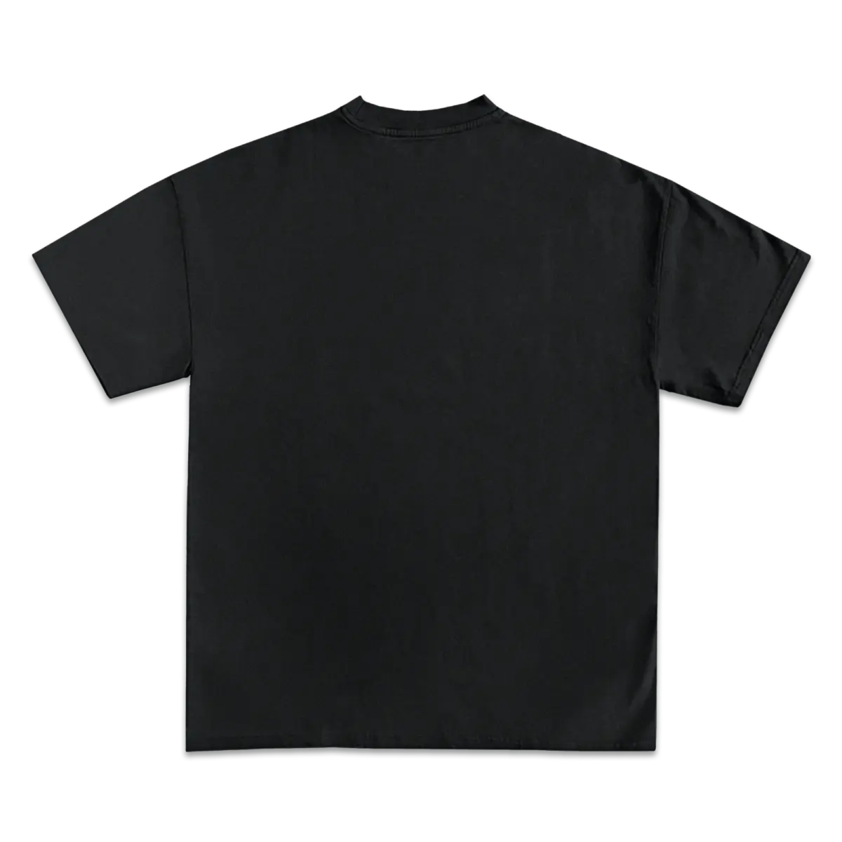 Custom Print Tee — Black back