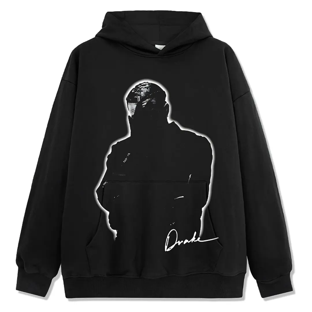 Drake Design 7330 Hoodie - Black