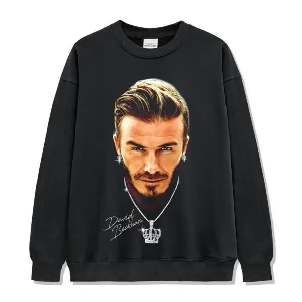 David Beckham “Signature” Sweatshirt
