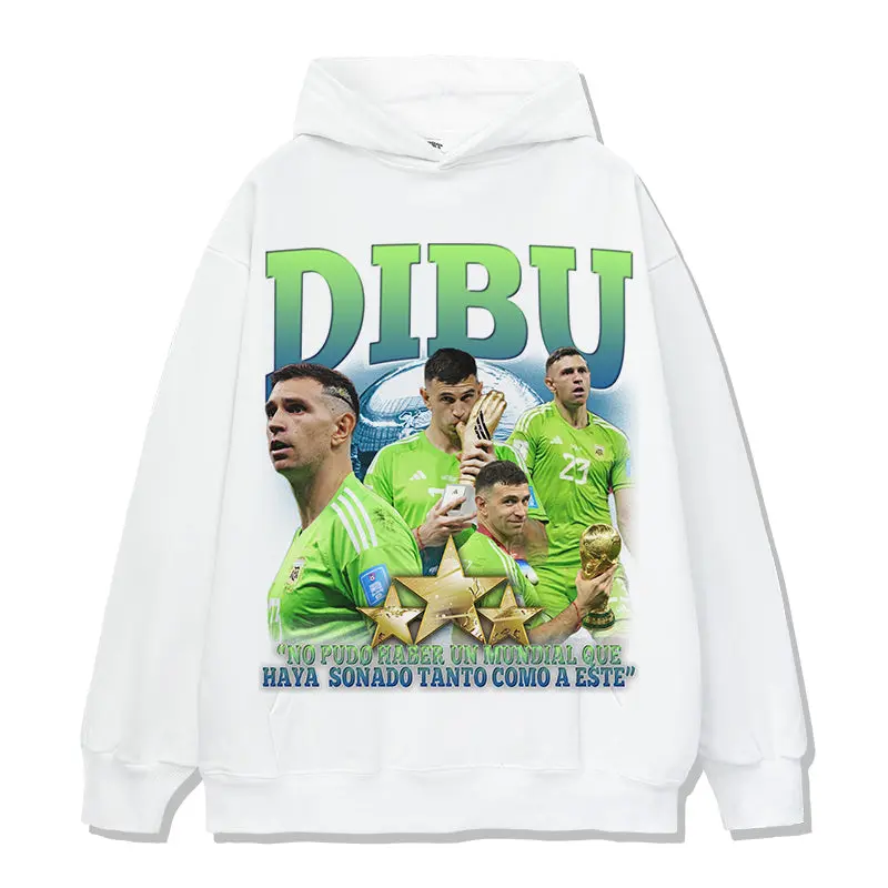 Dibu "No Pudo Haber Un MunDial Que Haya Sonado Tanto Como A Este" Emiliano Martínez Hoodie - view 3