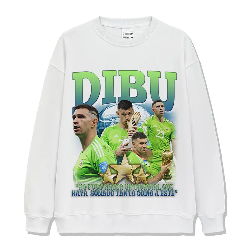 Dibu "No Pudo Haber Un MunDial Que Haya Sonado Tanto Como A Este" Emiliano Martínez Sweatshirt - view 3