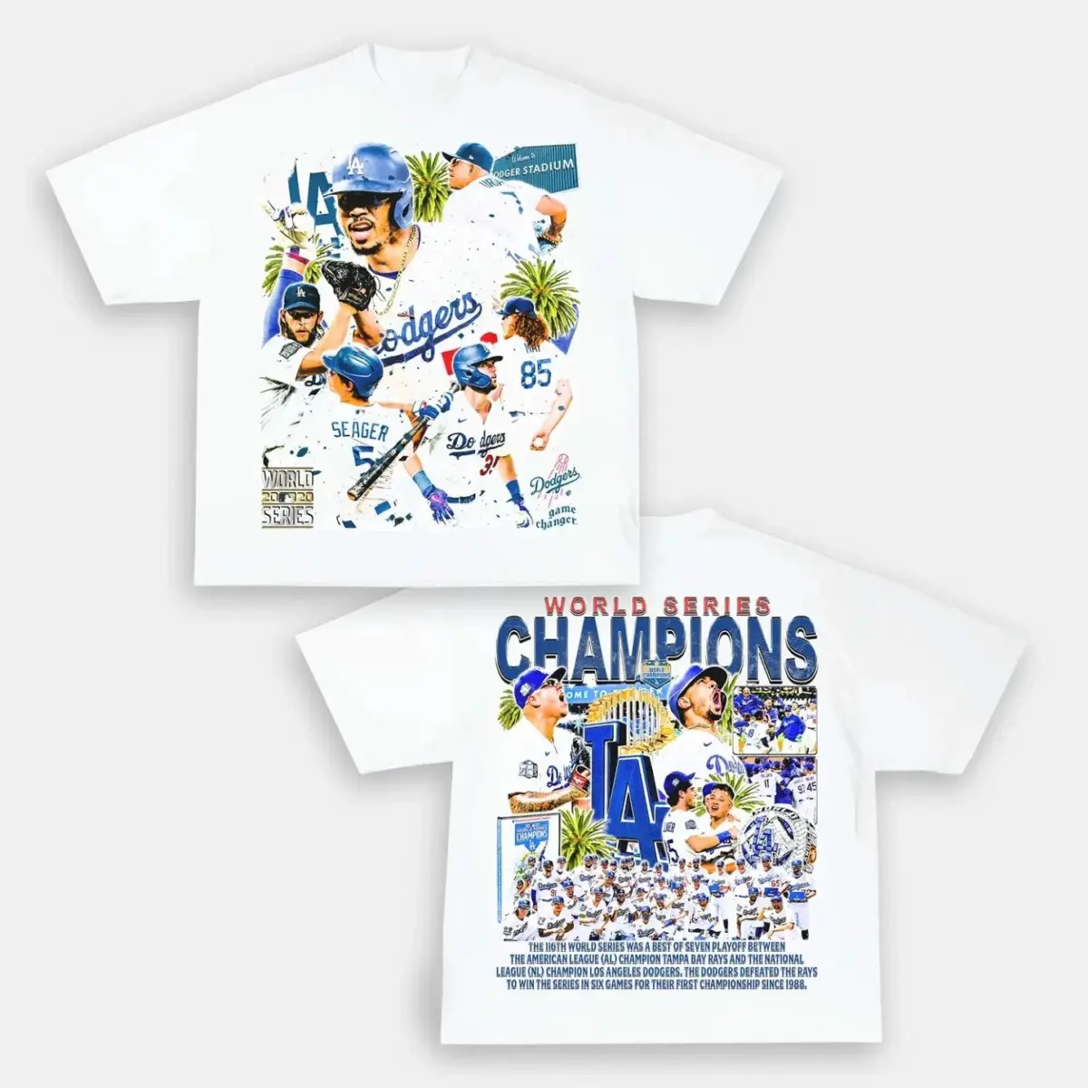 Dodgers Back Design TEE - view 2