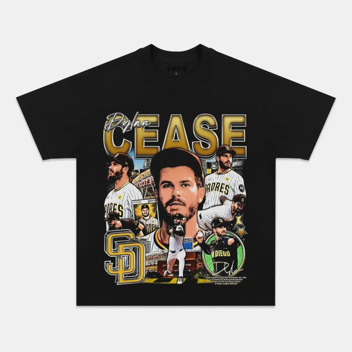 Dylan Cease San Diego Padres No-Hitter Graphic Tee — product image 3