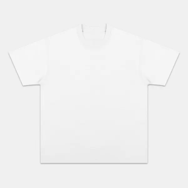 Essential Heavyweight White Blank T-Shirt