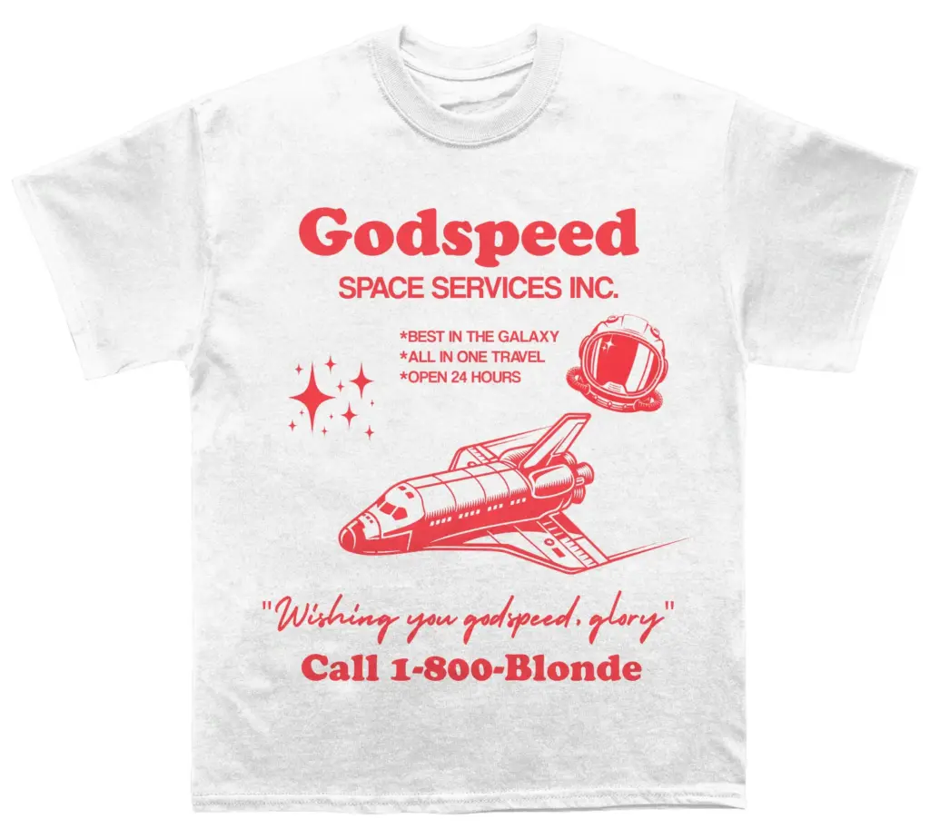 Frank Ocean"Godspeed" Space Services TEE