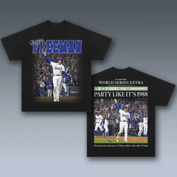 Freddie Freeman Back Design TEE