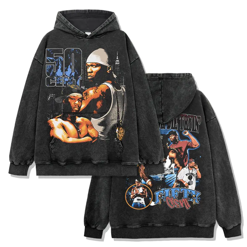 Get Rich Or Die Tryin By 50cent Hoodie - view 2
