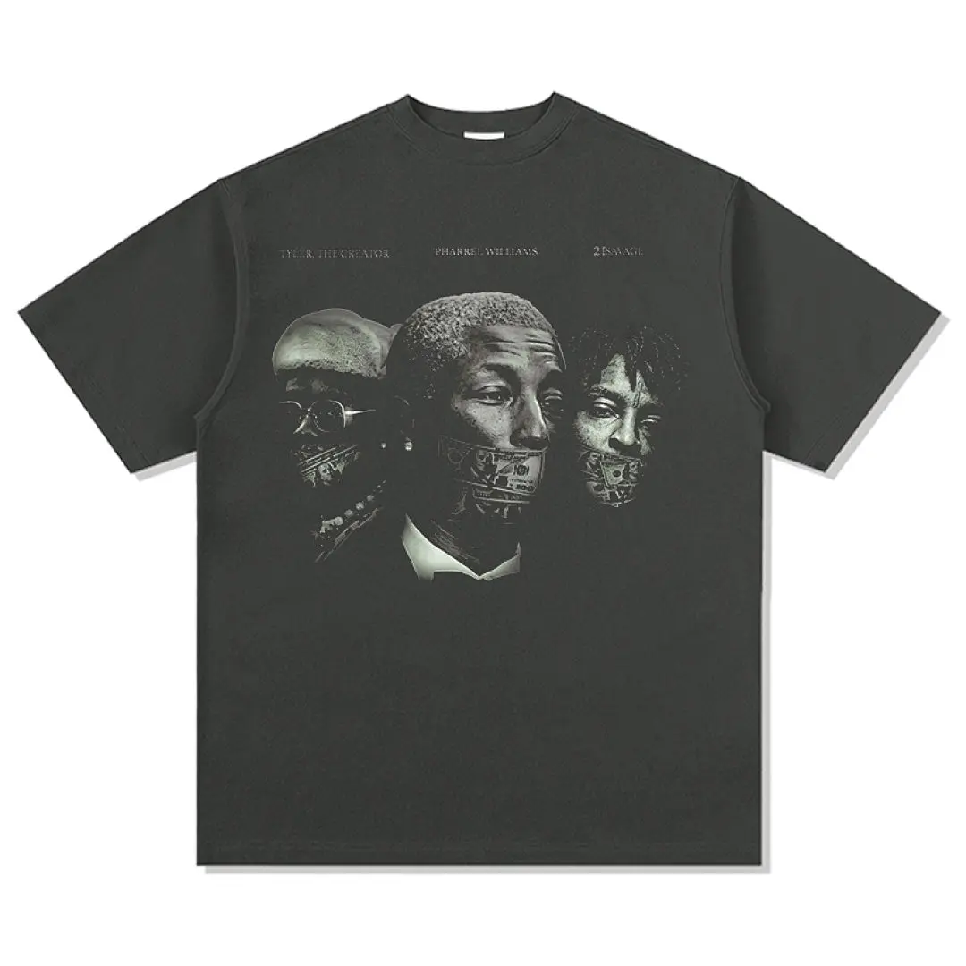 golf juice phreal Tee - Charcoal
