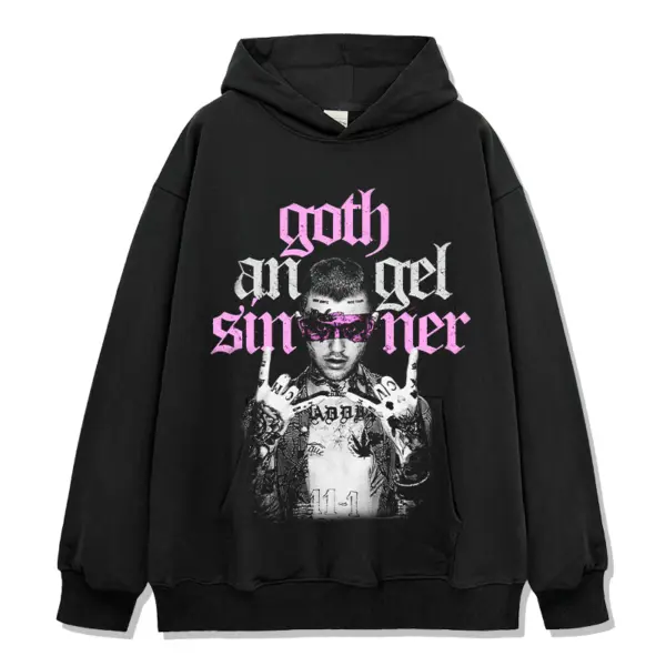 Goth Angel Sinner By Lil Peep Hoodie