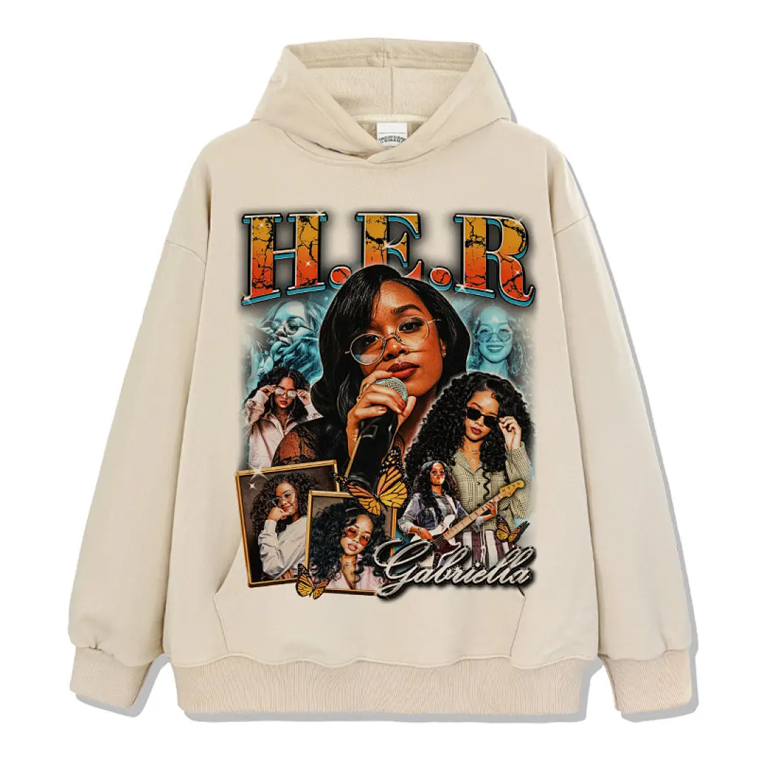 H.E.R Hoodie - Apricot