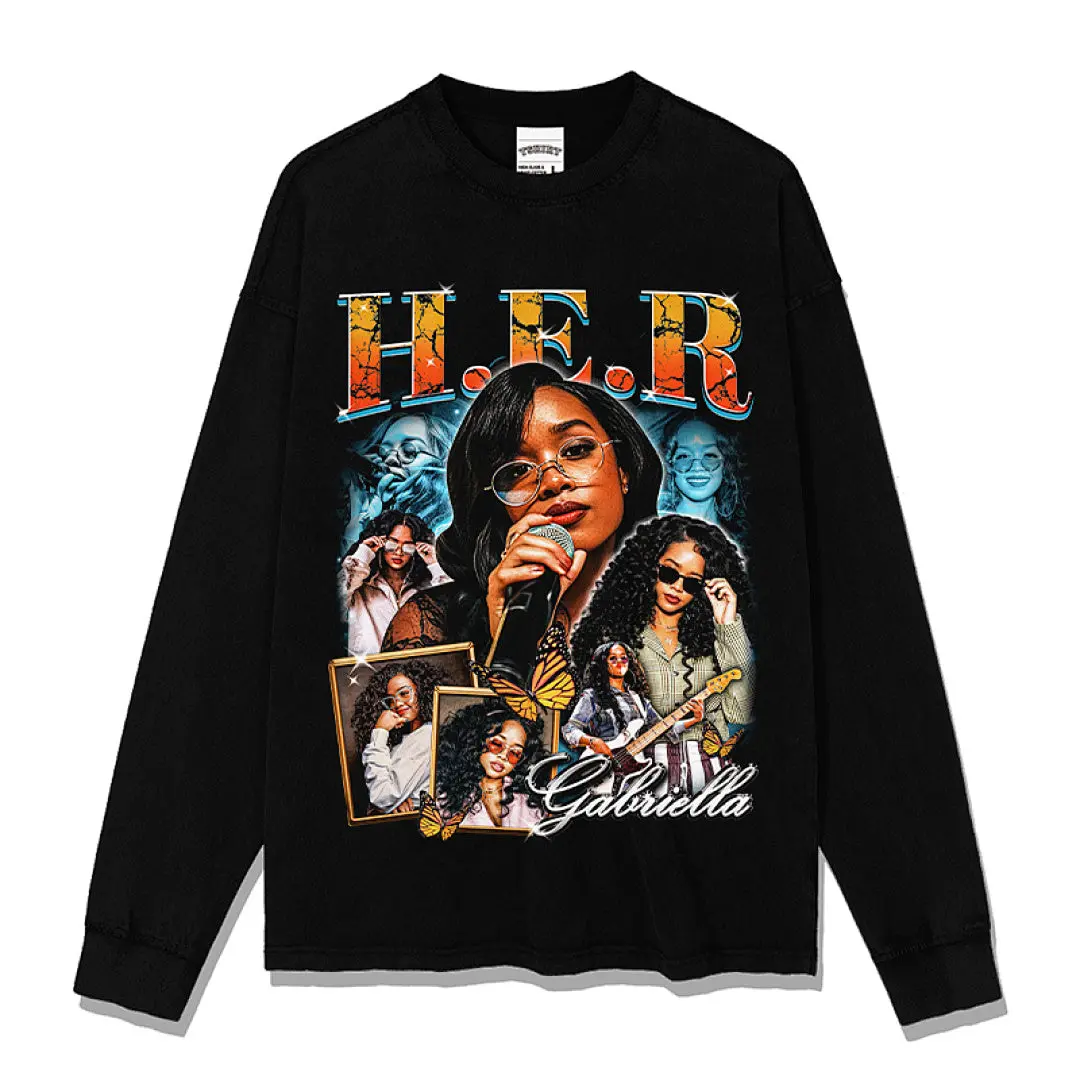 H.E.R Sweatshirt - Black